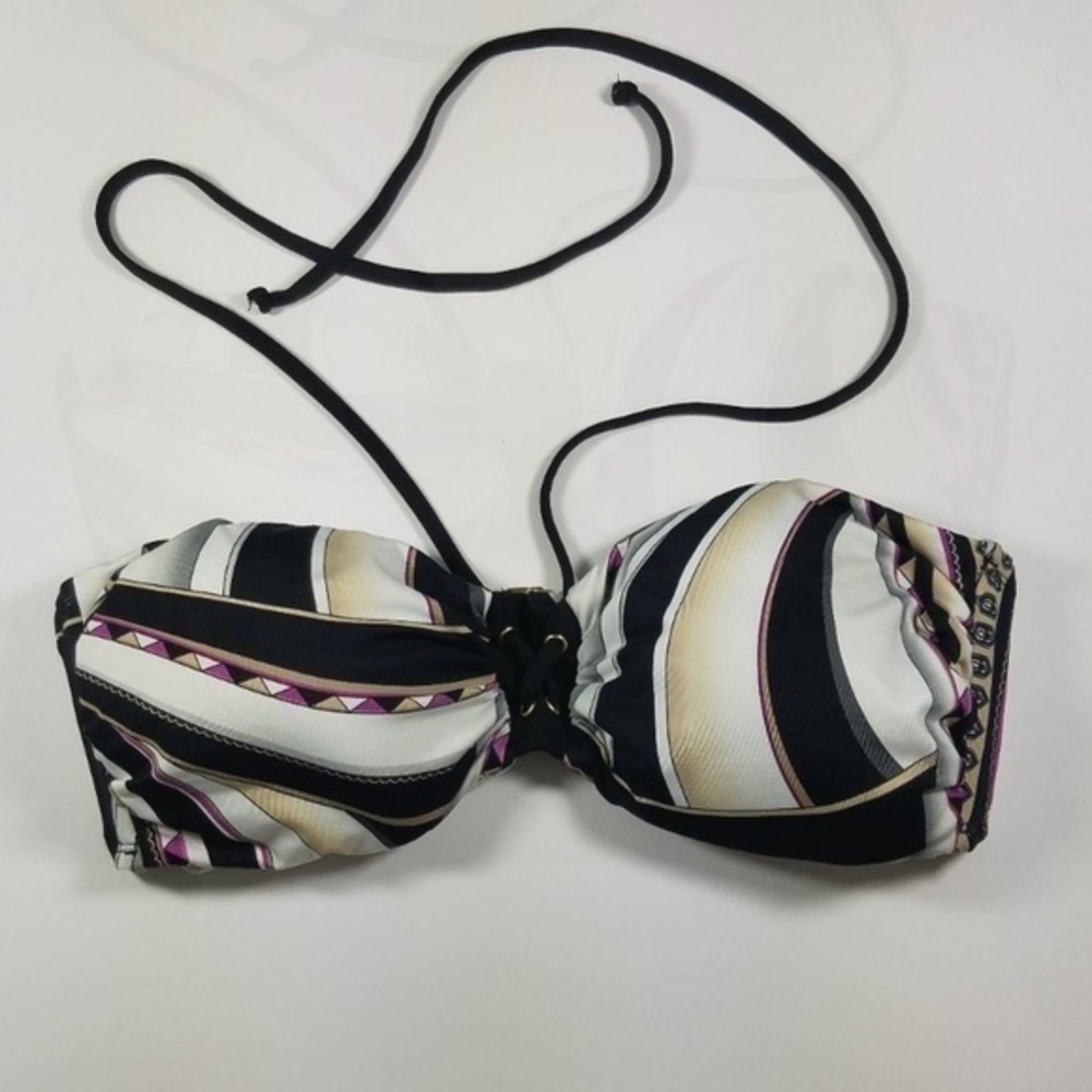 NWT White House Black Market Swim Bikini Top size M - Picture 1 of 4